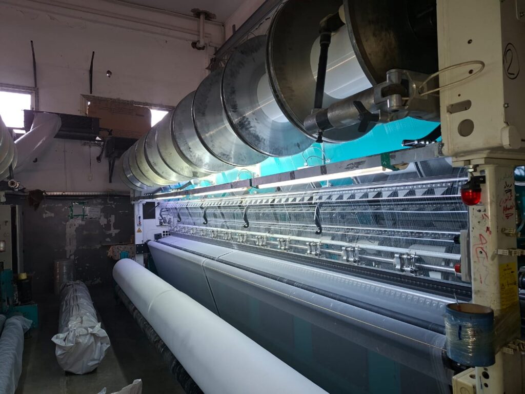 Rachel multibars jacquard WARP KNITTING LOOMS from KARL MAYER 